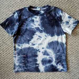 SHEIN Tween Boy Tie Dye Round Neck Tee